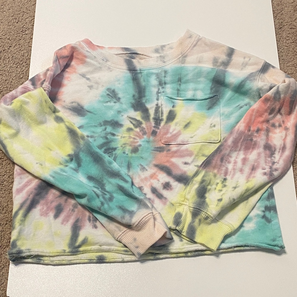 Kids Tie-Dye Long Sleeve Shirt